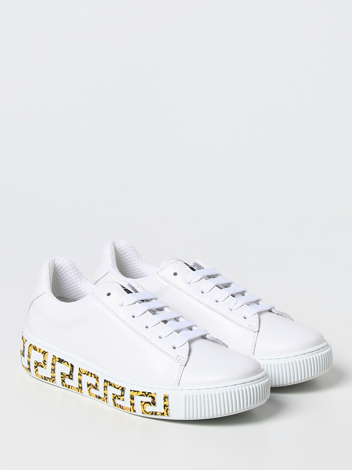 VERSACE SNEAKERS: Versace Young Jungen Schuhe, Weiß - Img 2