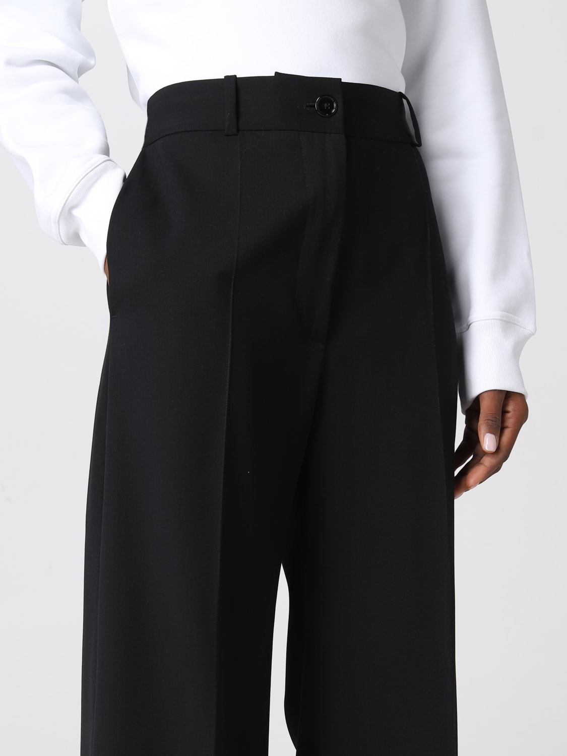 PATOU PANTS: Pants women Patou, Black - Img 3