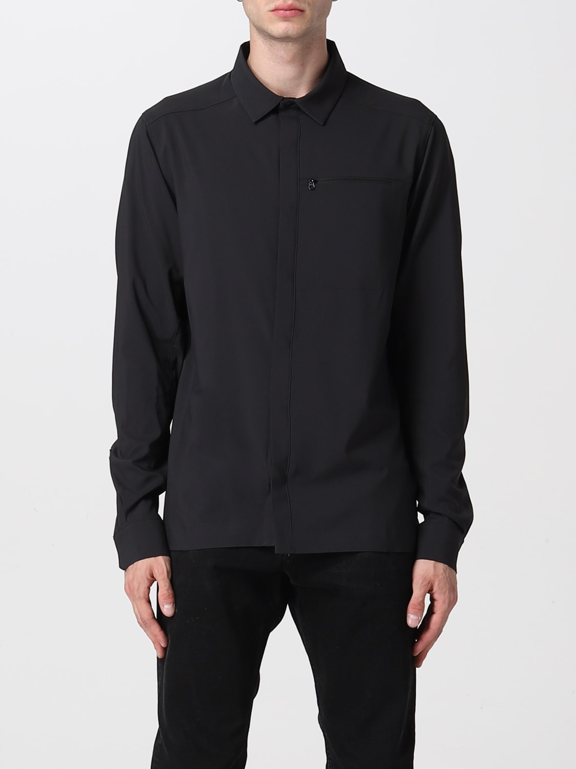 ARC'TERYX VEILANCE: Shirt men - Black | Arc'teryx Veilance shirt 28575 ...