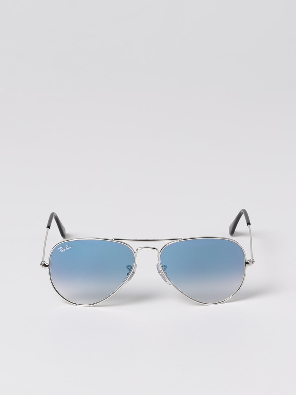 RAY-BAN SUNGLASSES: Aviator Ray-Ban metal sunglasses, Blue 2 - Img 2