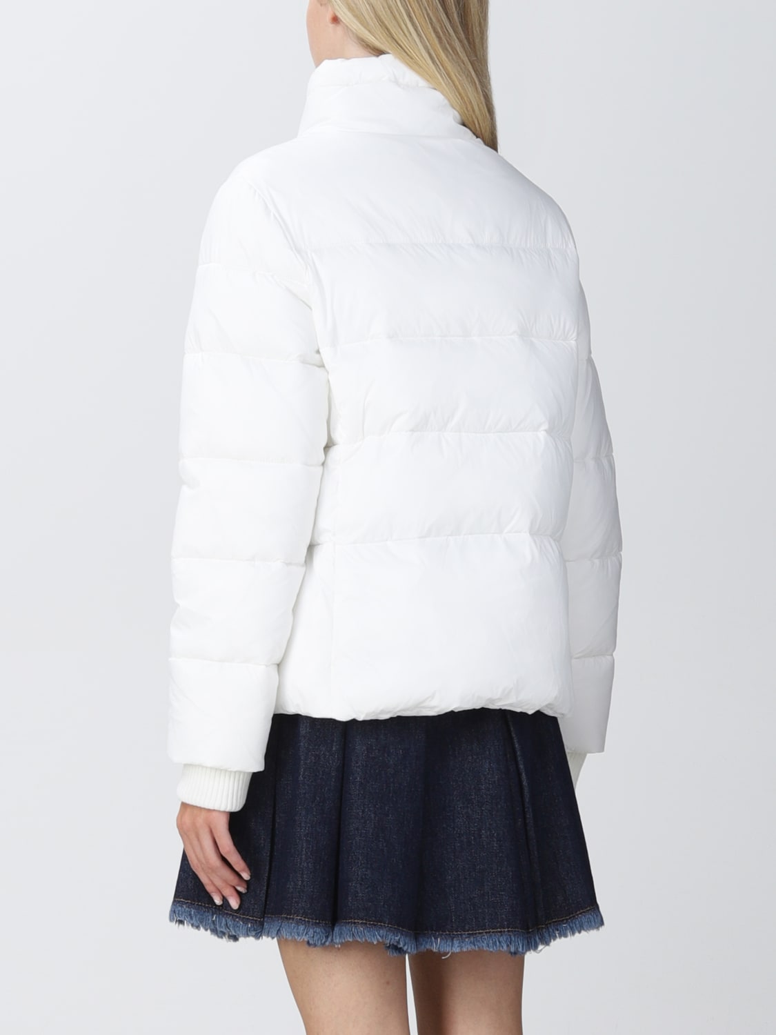 【2024年】もらって嬉しいお歳暮 人気ランキング LOVE jacket Moschino Love | White - women Jacket MOSCHINO: ジャケット・アウター