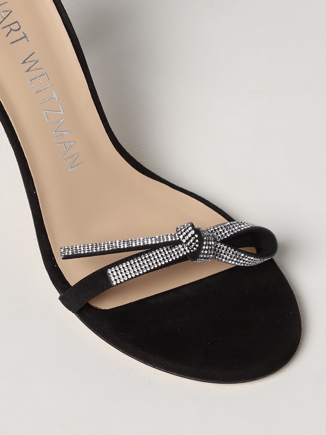 STUART WEITZMAN SANDALEN MIT ABSATZ: Stuart Weitzman Damen Sandalen mit Absatz, Schwarz - Img 4