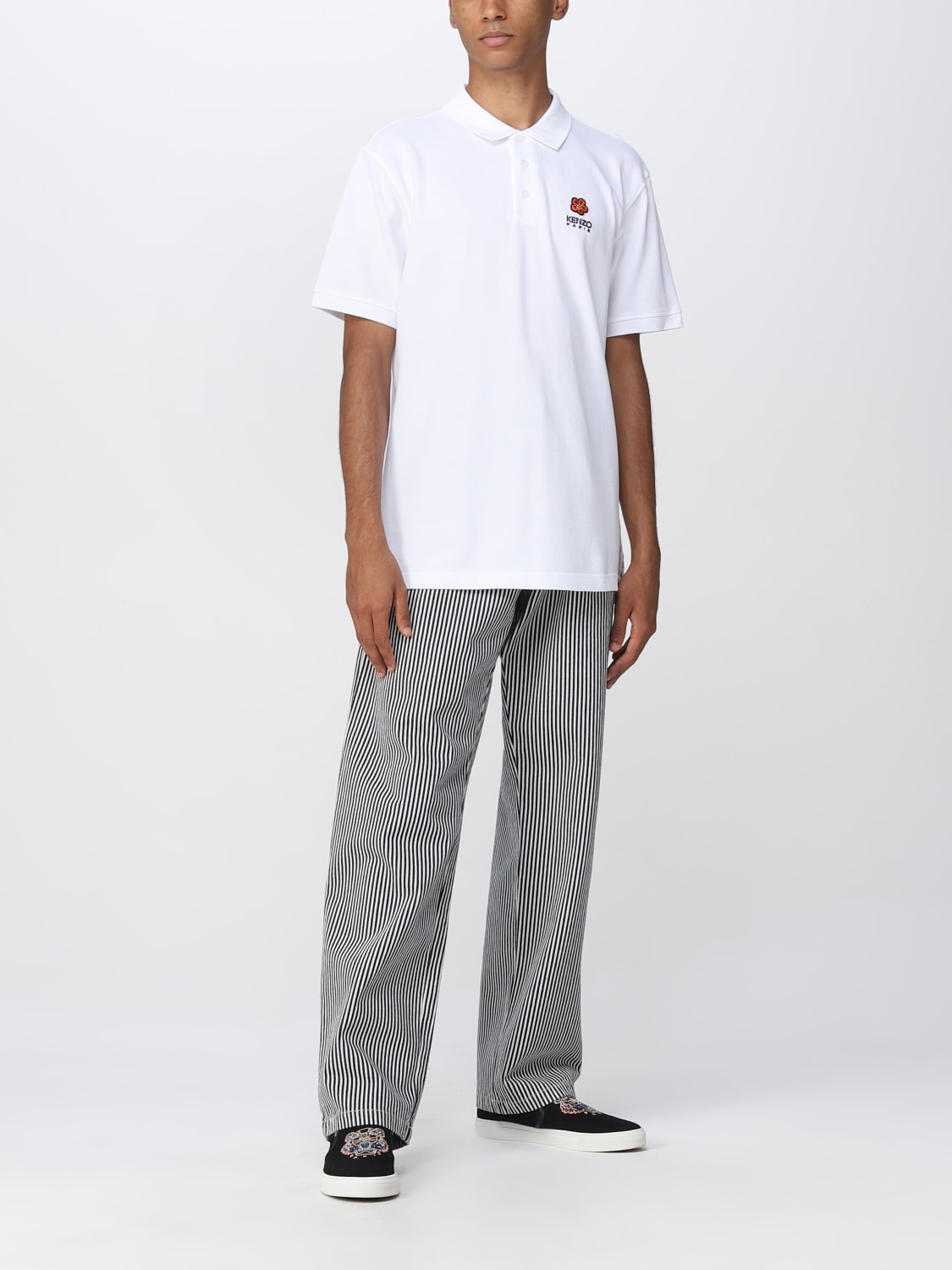 KENZO POLO: Kenzo Herren Pullover, Weiß - Img 2