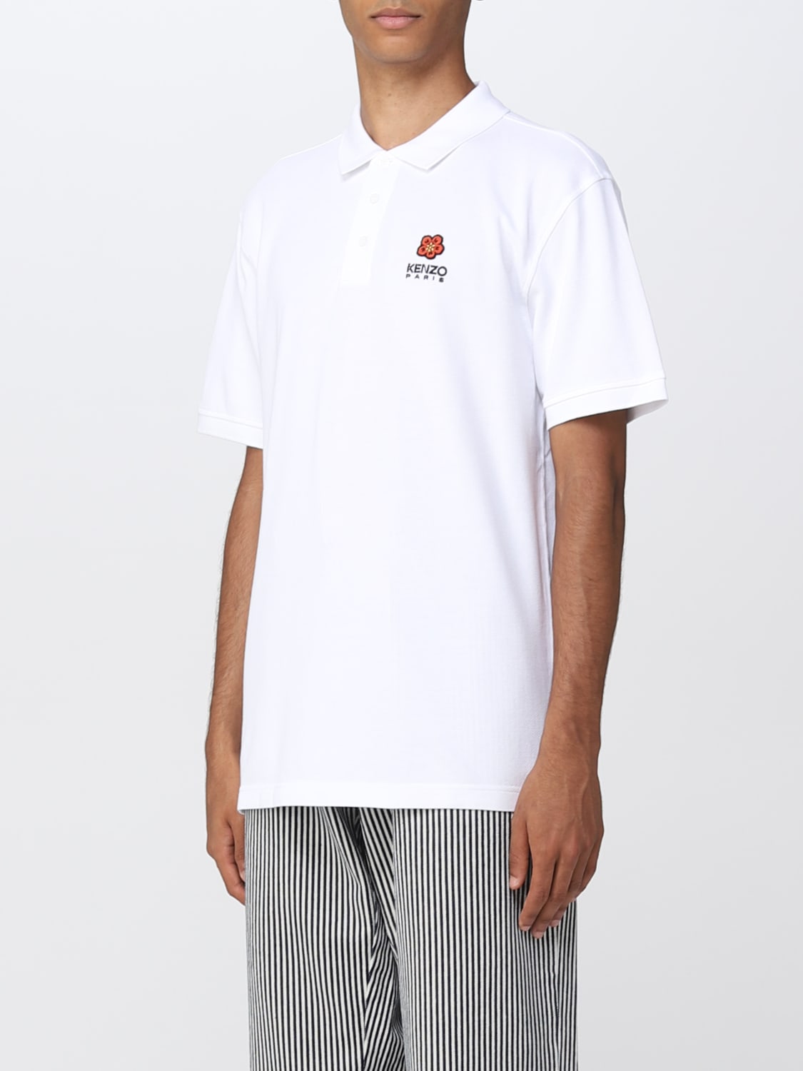 KENZO POLO: Kenzo Herren Pullover, Weiß - Img 4