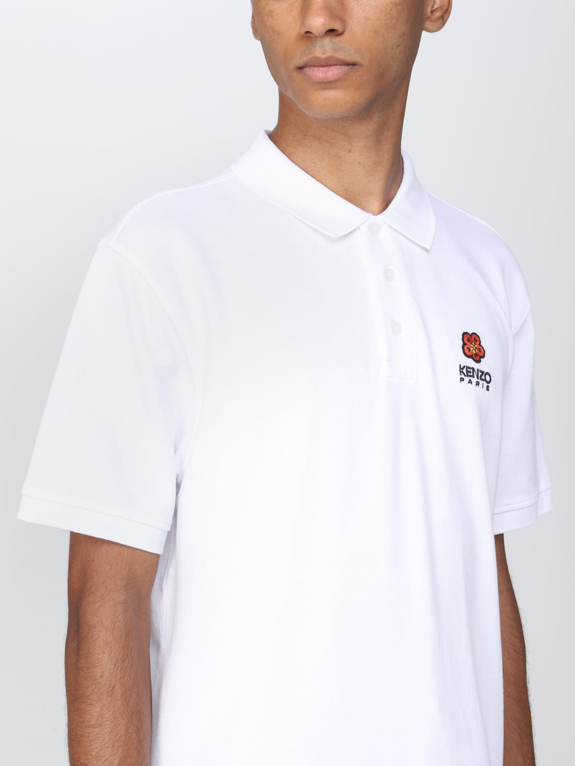 KENZO POLO: Kenzo Herren Pullover, Weiß - Img 5