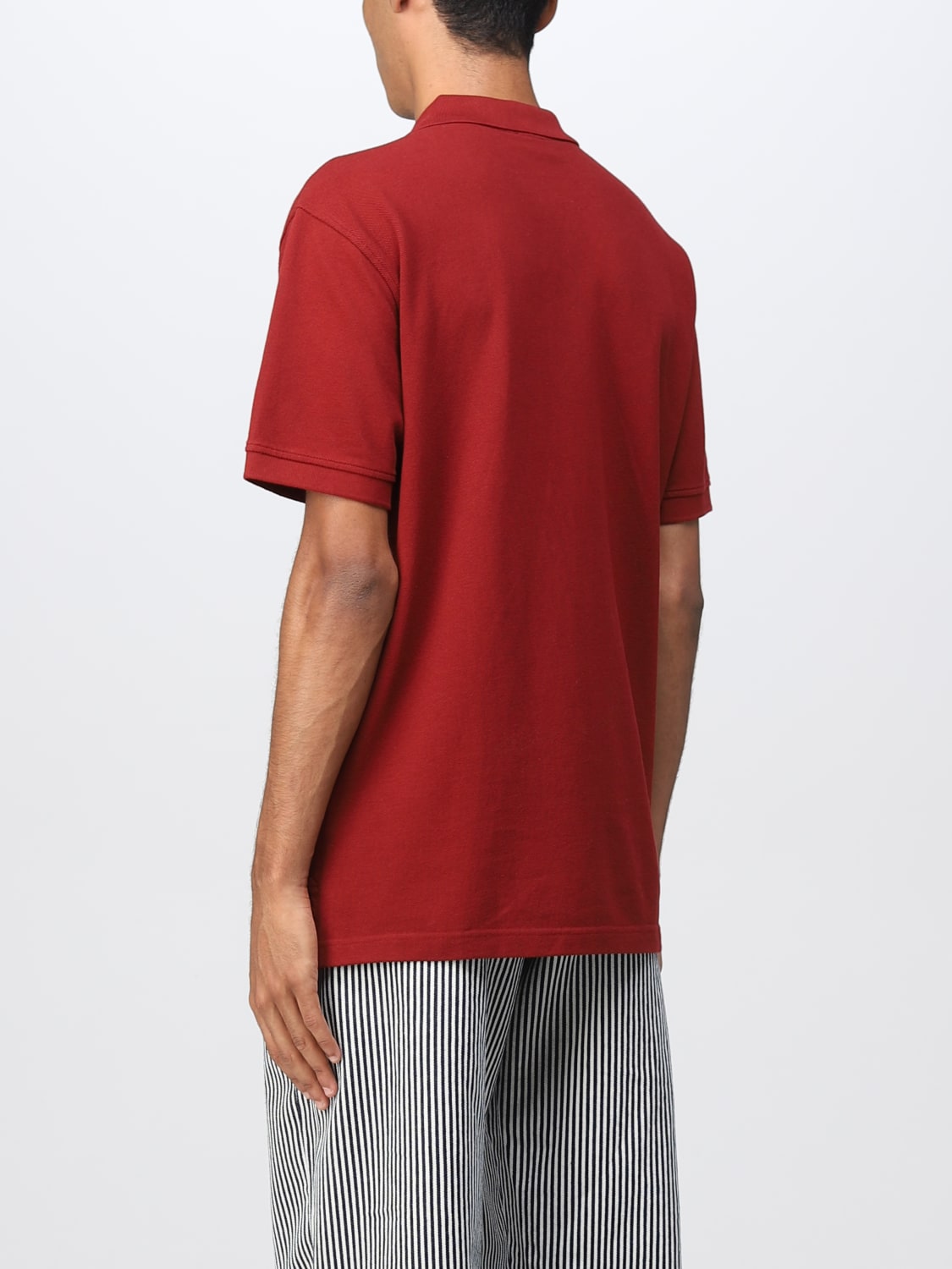 KENZO POLO SHIRT: Sweater men Kenzo, Burgundy - Img 3