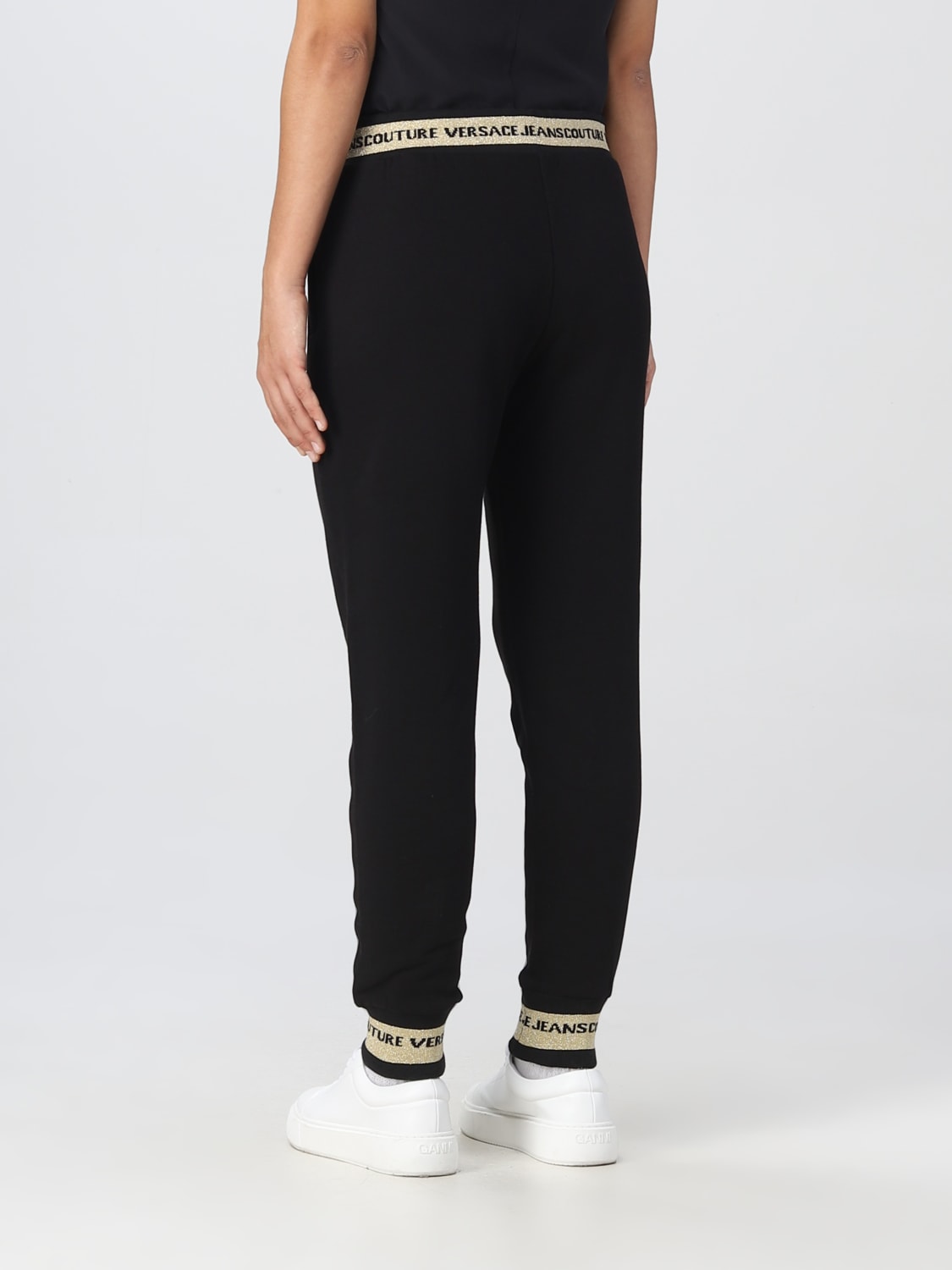 VERSACE JEANS COUTURE PANTALÓN: Pantalón mujer Versace Jeans Couture, Negro 1 - Img 2