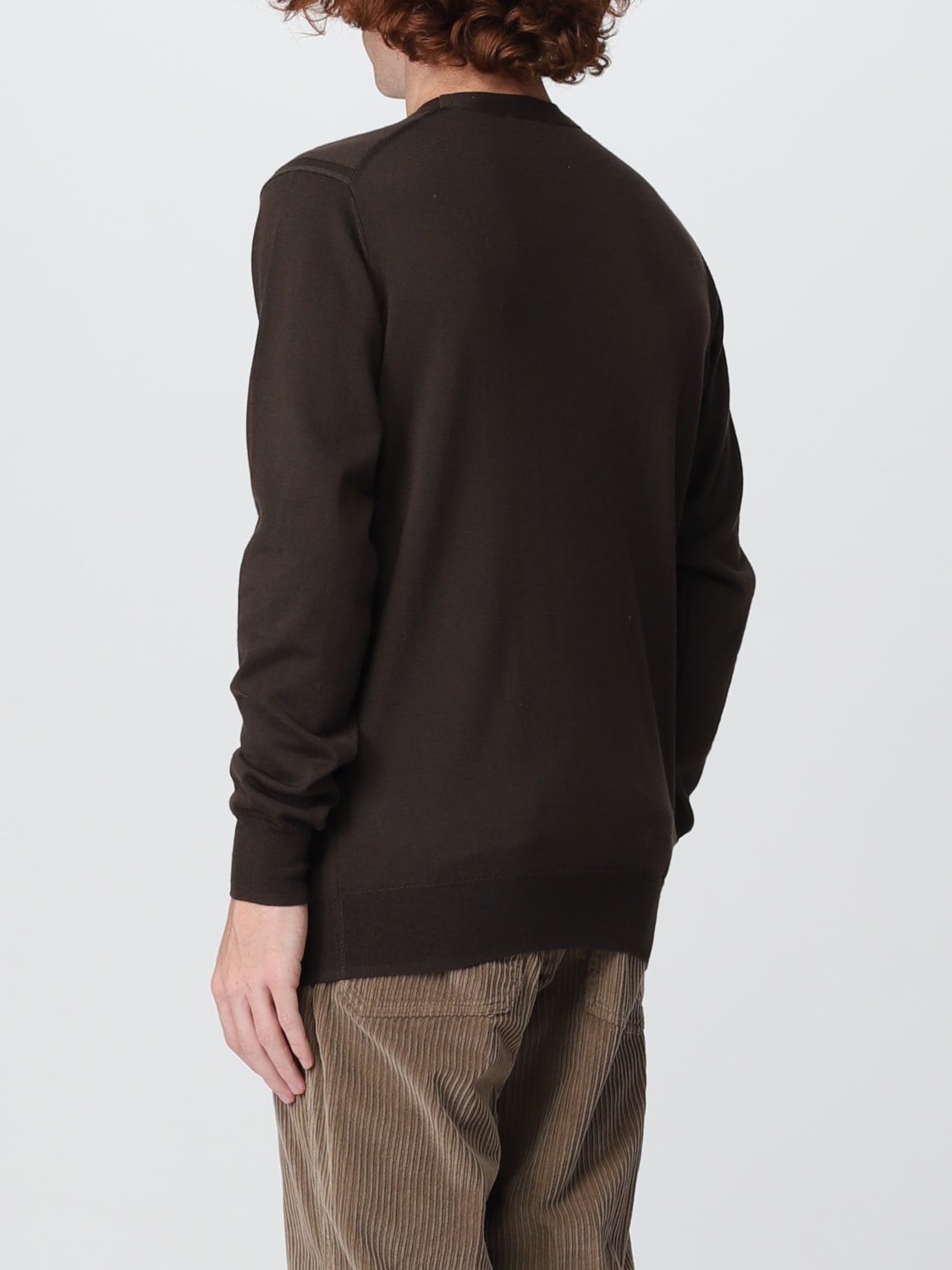 PAOLO PECORA PULLOVER: Paolo Pecora Herren Pullover, Braun - Img 2