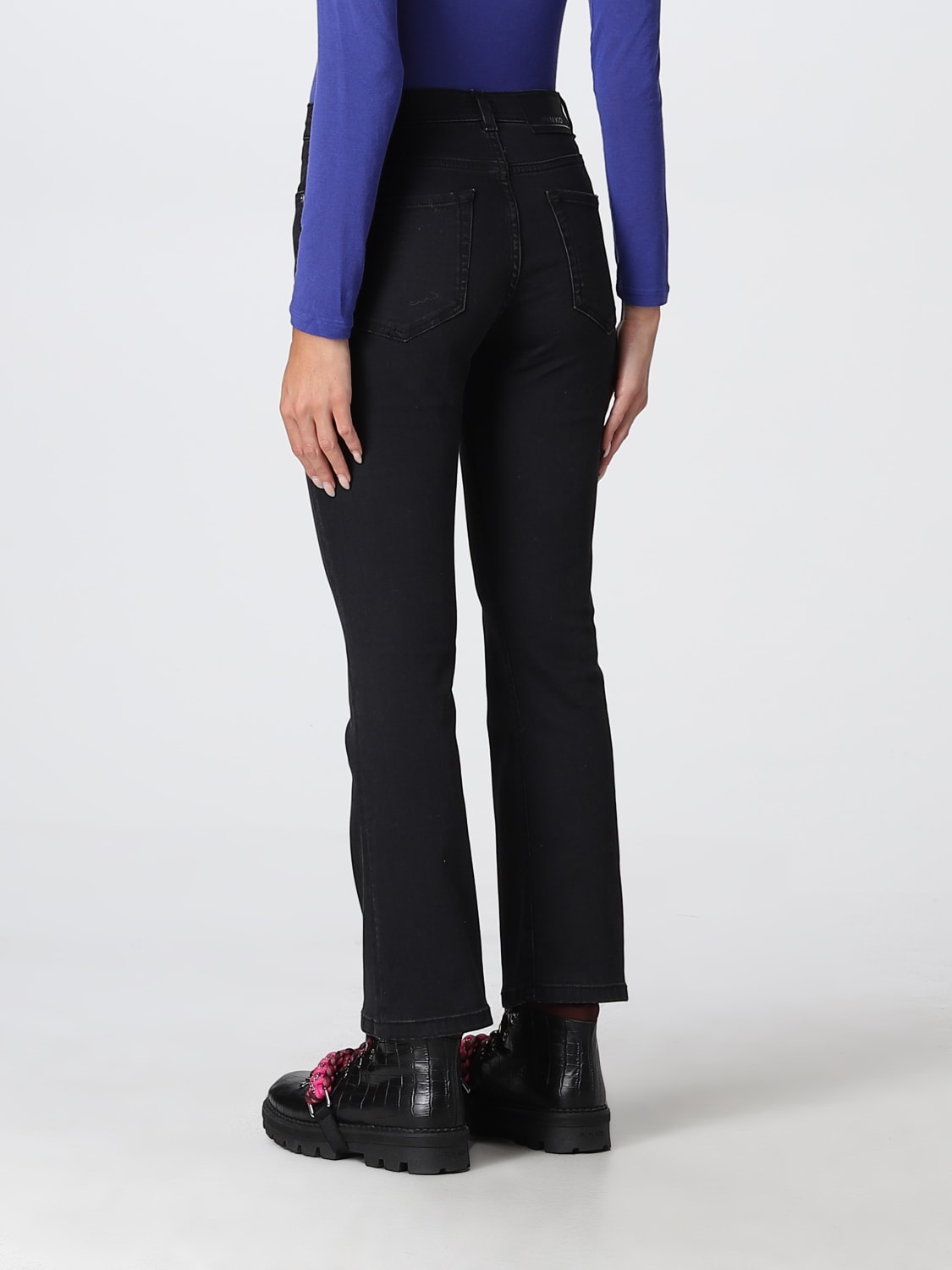 PINKO JEANS: Jeans women Pinko, Black - Img 2