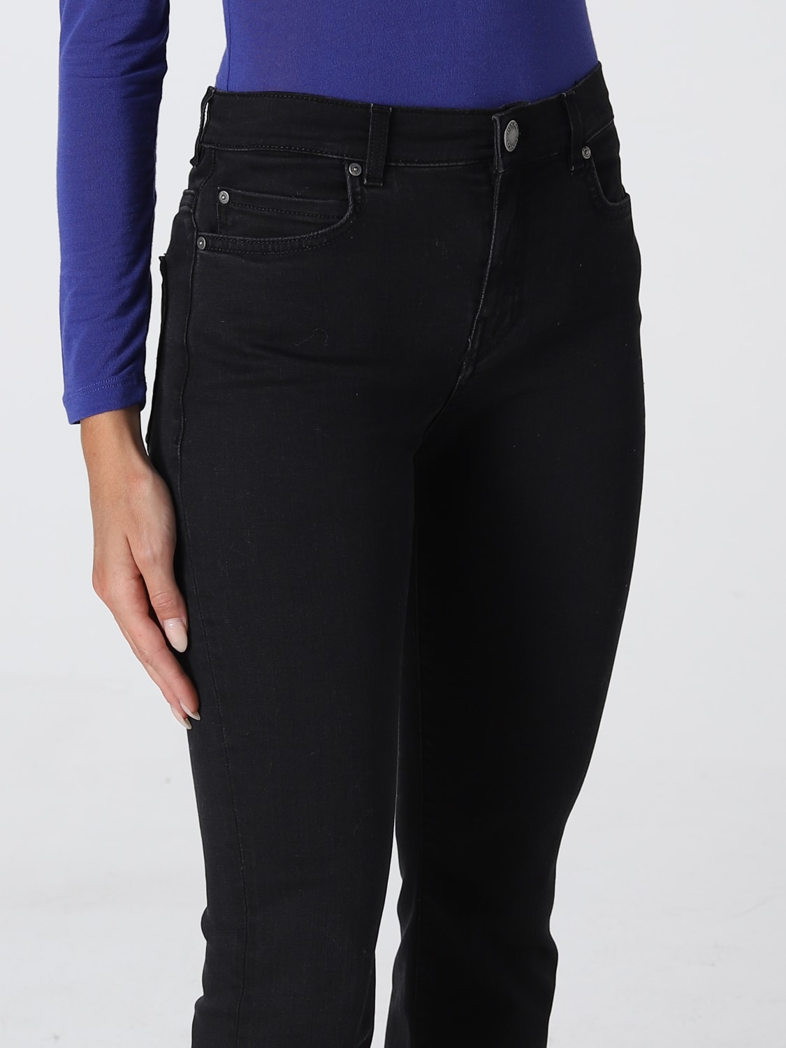 PINKO JEANS: Jeans women Pinko, Black - Img 3