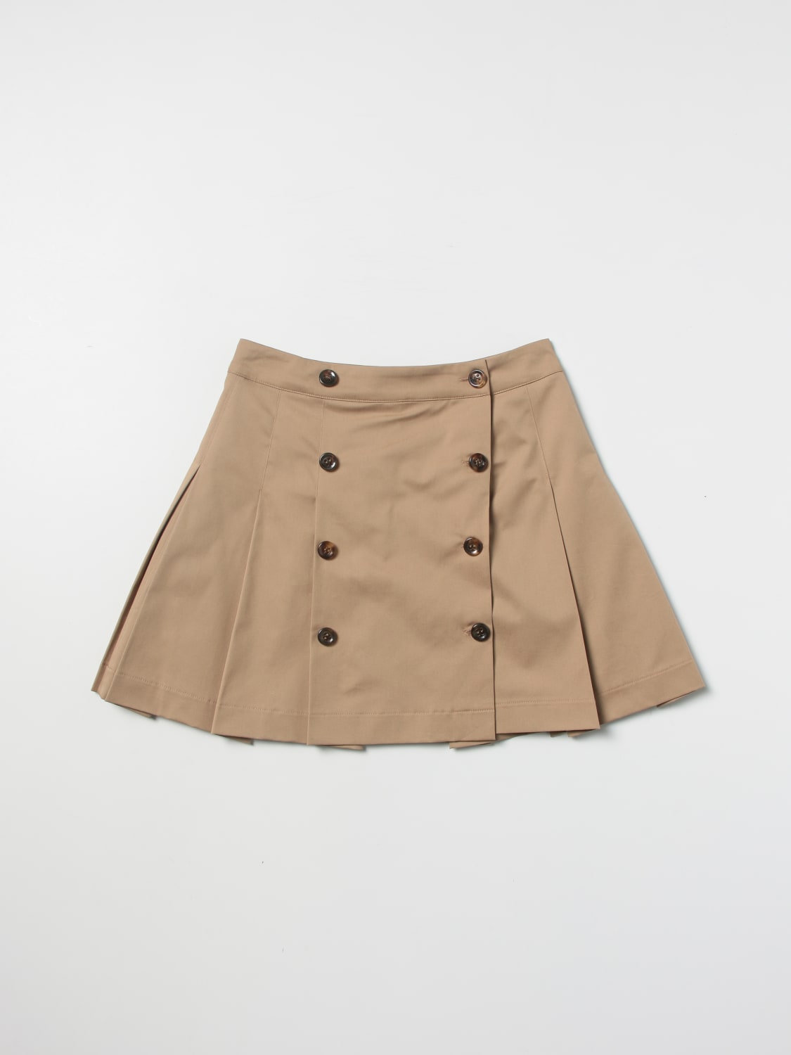 FENDI SKIRT: Skirt kids Fendi Kids, Dove Grey - Img 1