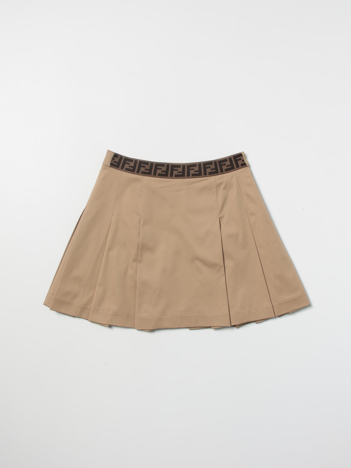 FENDI SKIRT: Skirt kids Fendi Kids, Dove Grey - Img 2