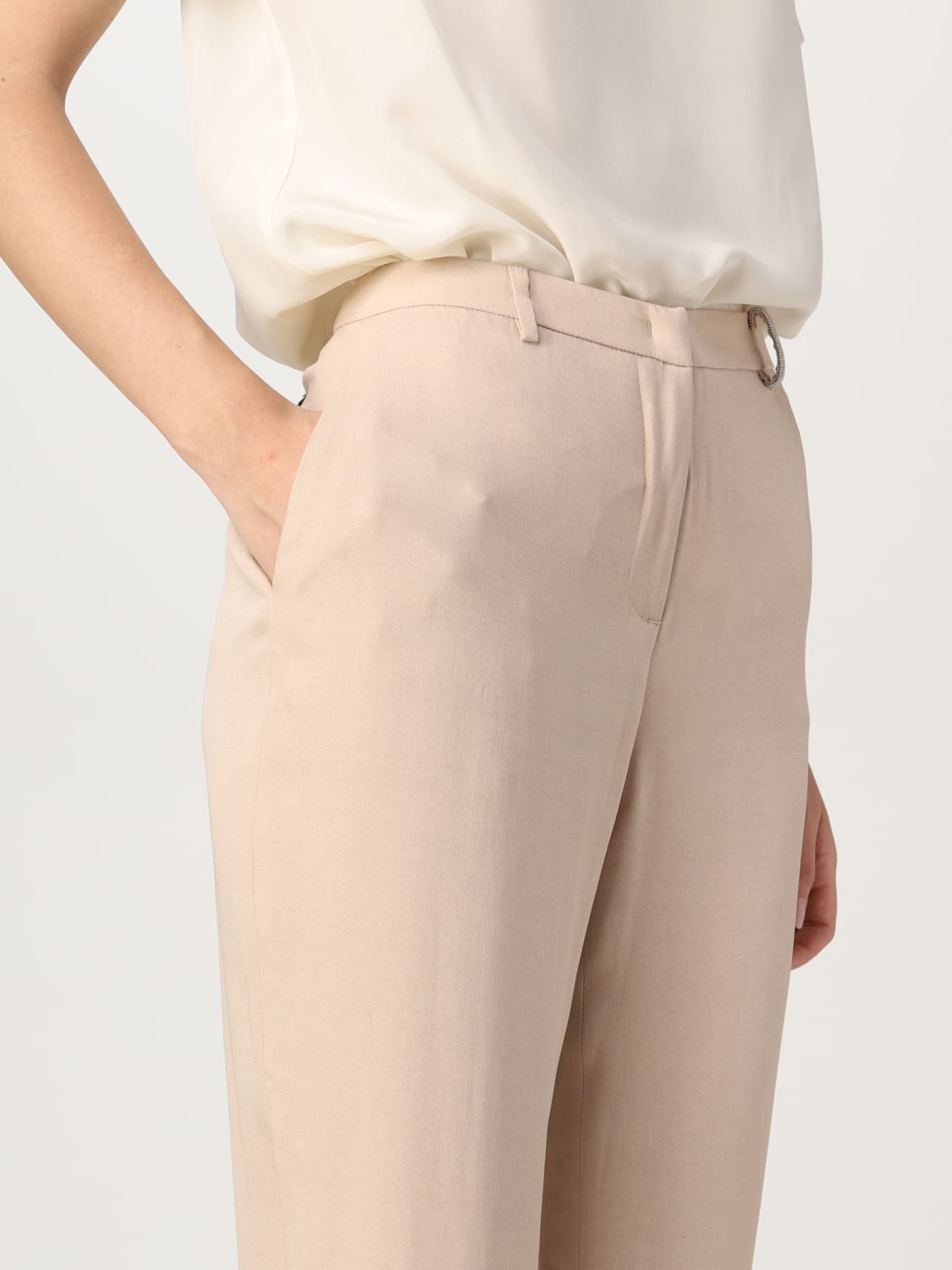 FABIANA FILIPPI PANTS: Pants women Fabiana Filippi, Pink - Img 4