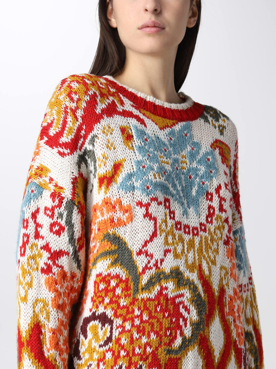 ETRO SWEATER: Sweater women Etro, Multicolor - Img 5