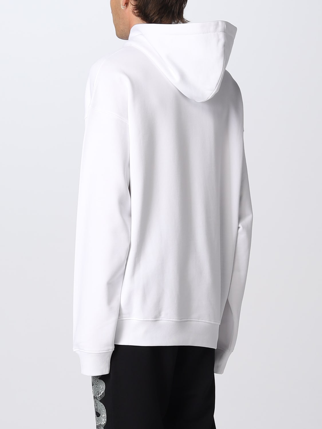 MOSCHINO COUTURE SWEATSHIRT: Sweatshirt men Moschino Couture, White - Img 3