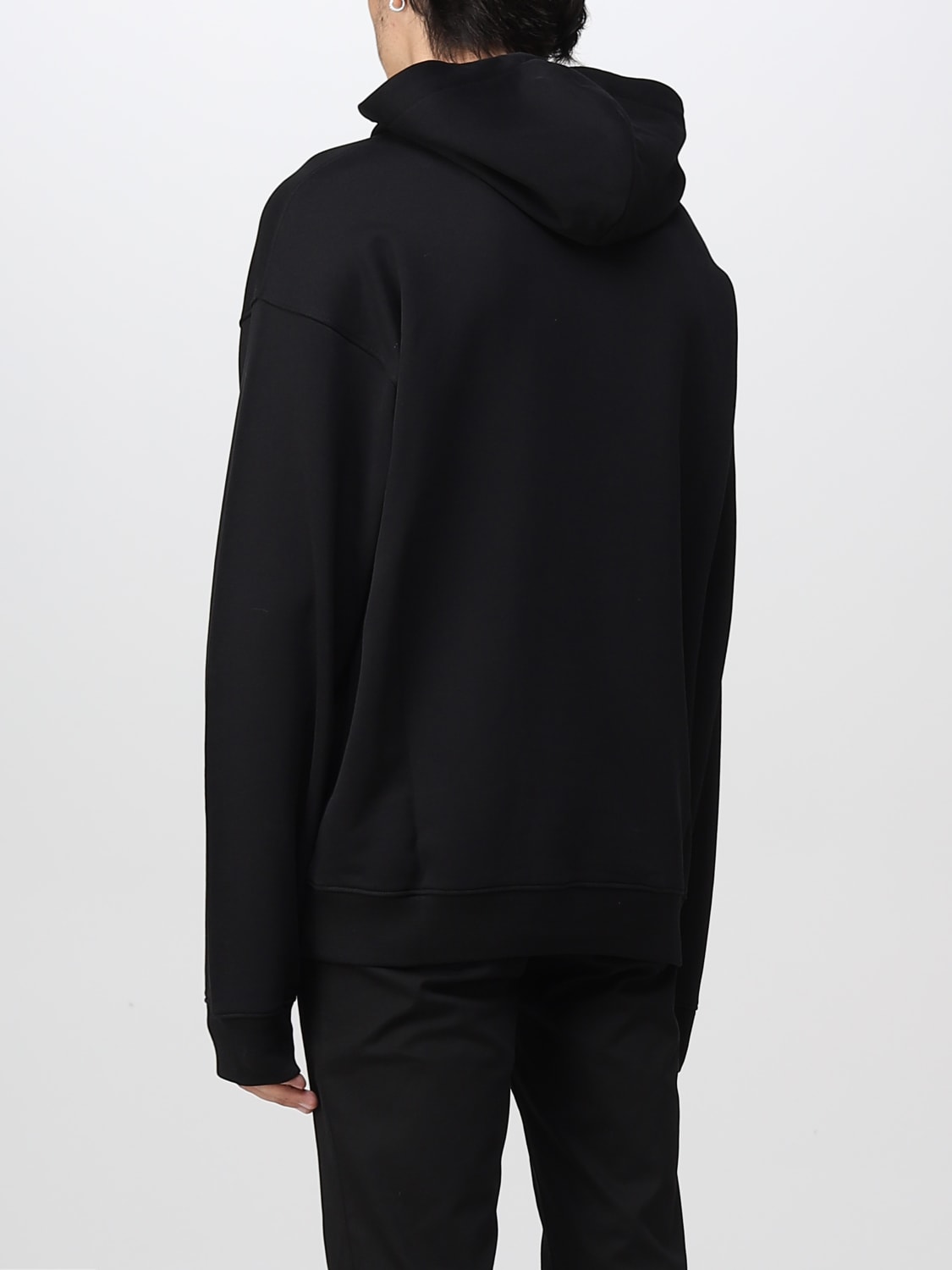 MOSCHINO COUTURE 卫衣: 卫衣 男士 Moschino Couture, 黑色 - Img 3