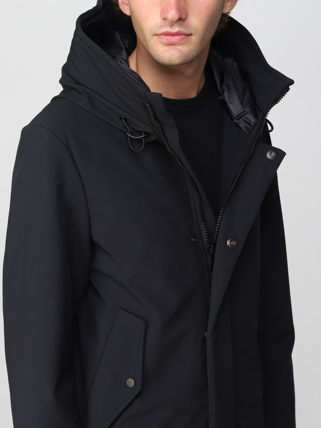 PEUTEREY COAT: Jacket men Peuterey, Black - Img 4