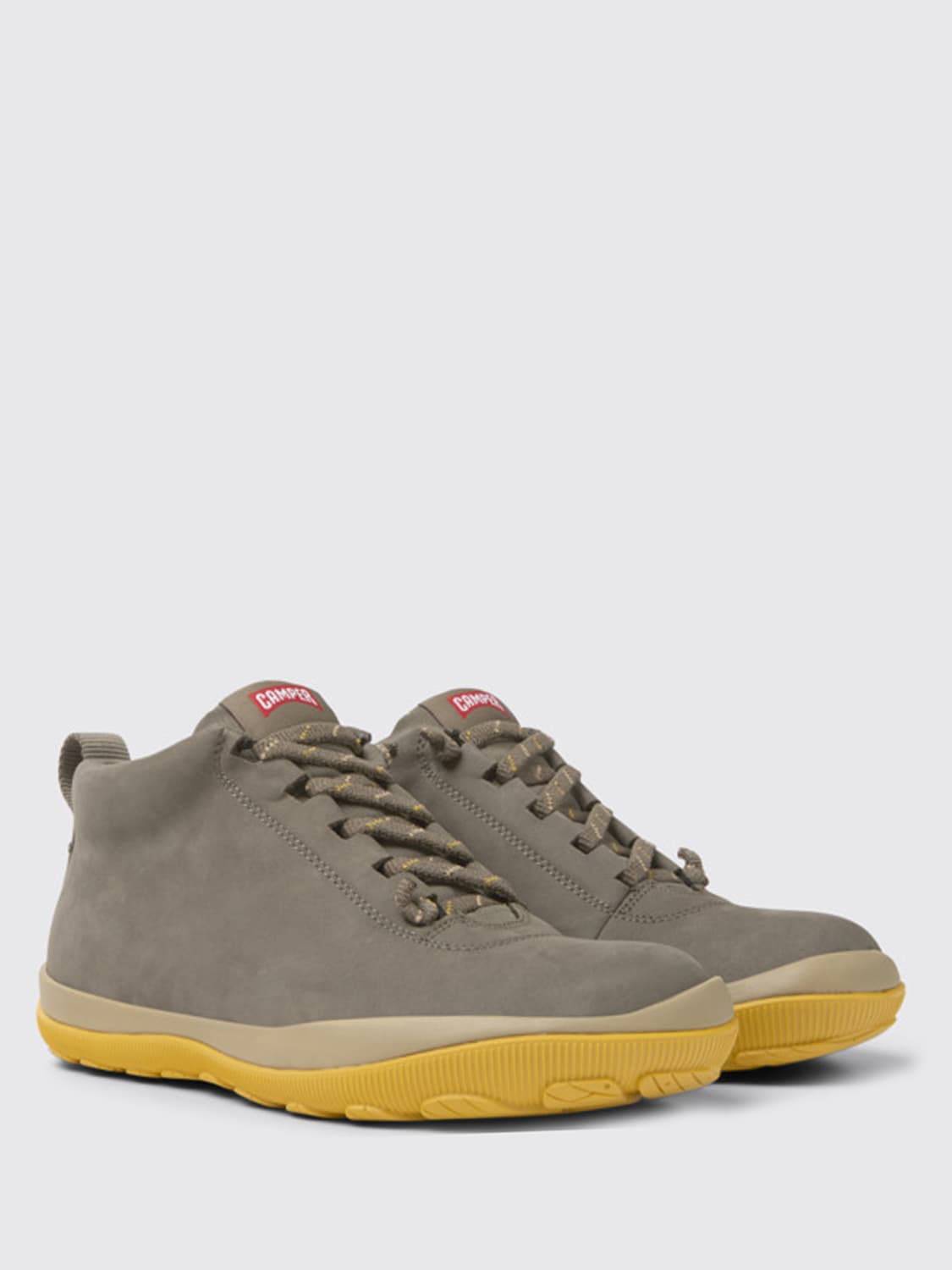 ショートブーツ・ブーティ CAMPER Woman Flat ankle boots Brown K400481-015 PEU PISTA K400481-021_LF.png