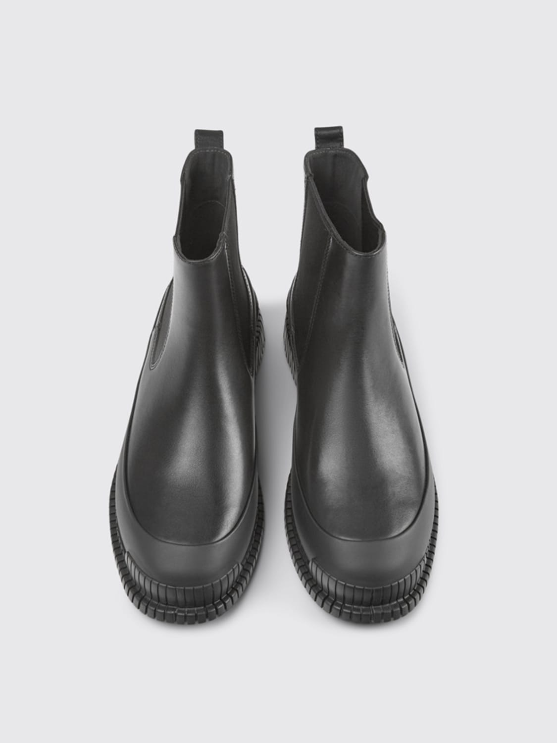 CAMPER STIEFEL: Camper Damen Flache Stiefeletten, Schwarz - Img 3