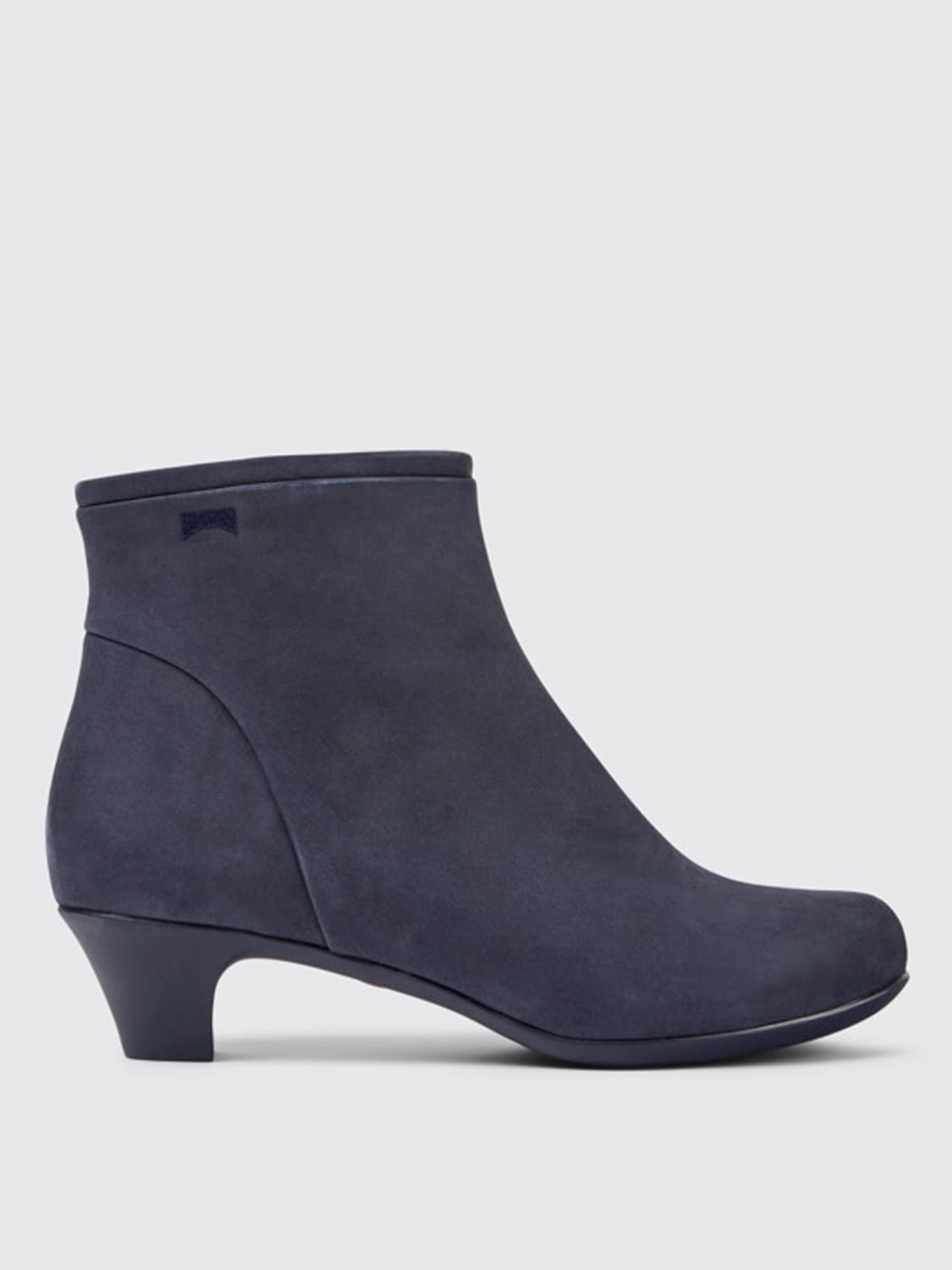 CAMPER: Flat booties women - Blue | Camper boots 46232-034