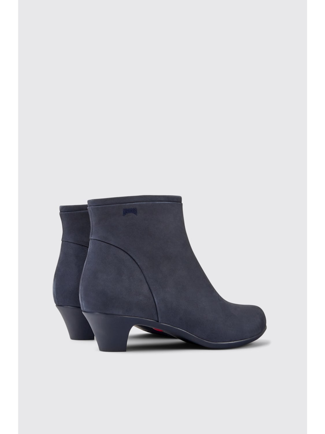 CAMPER BOOTS: Flat booties women Camper, Blue - Img 3