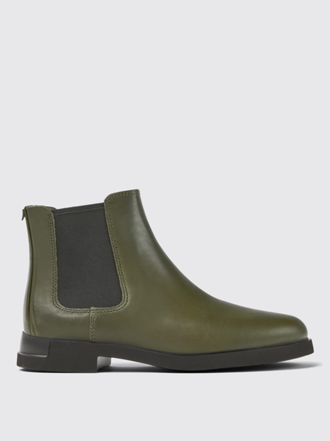ショートブーツ・ブーティ CAMPER Woman Flat ankle boots Green K400299-019 IMAN 0 Camper Outlet: Flat booties women - Green | Camper flat