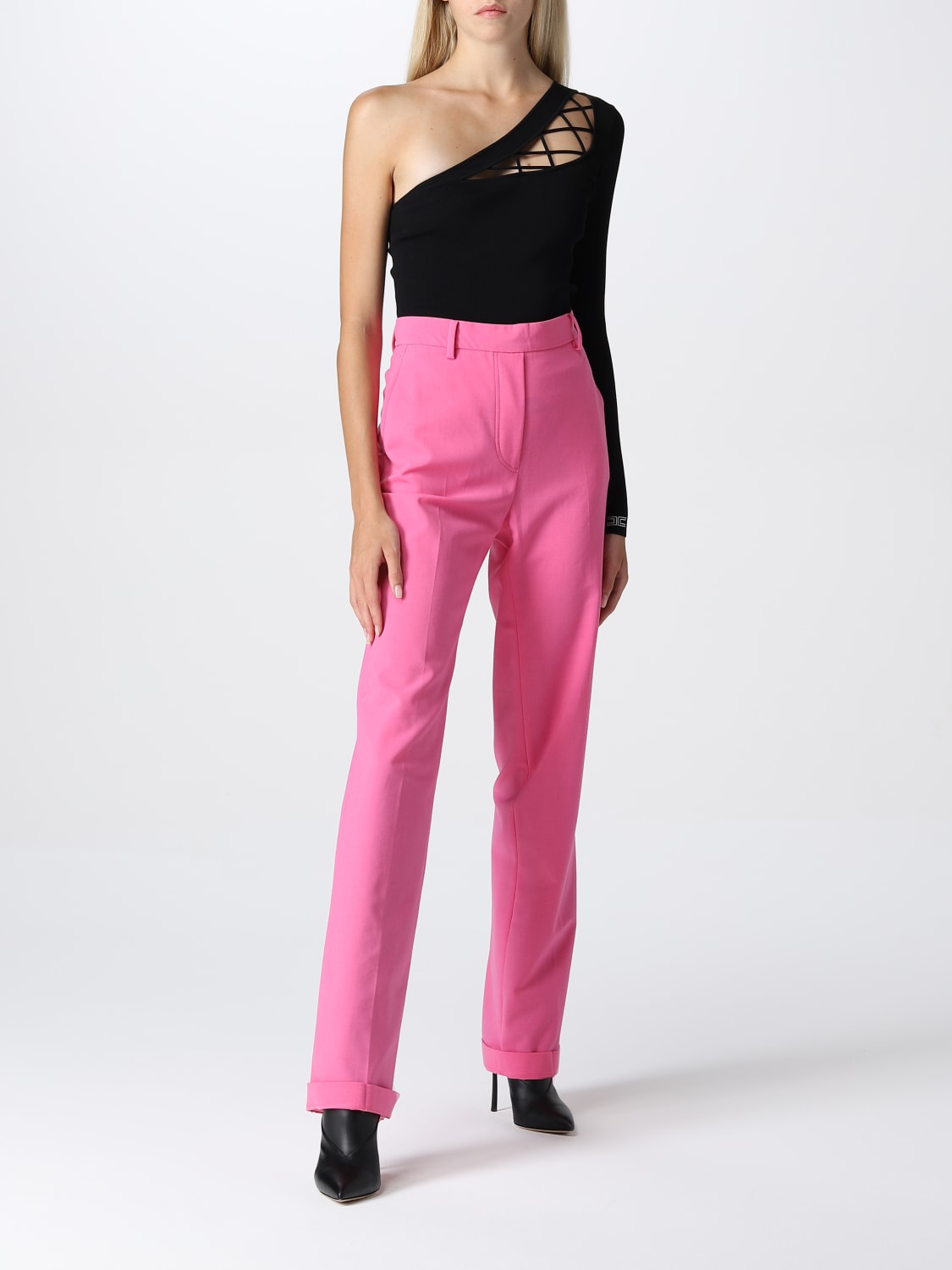 N° 21 PANTALON: Pantalon femme N° 21, Rose - Img 2