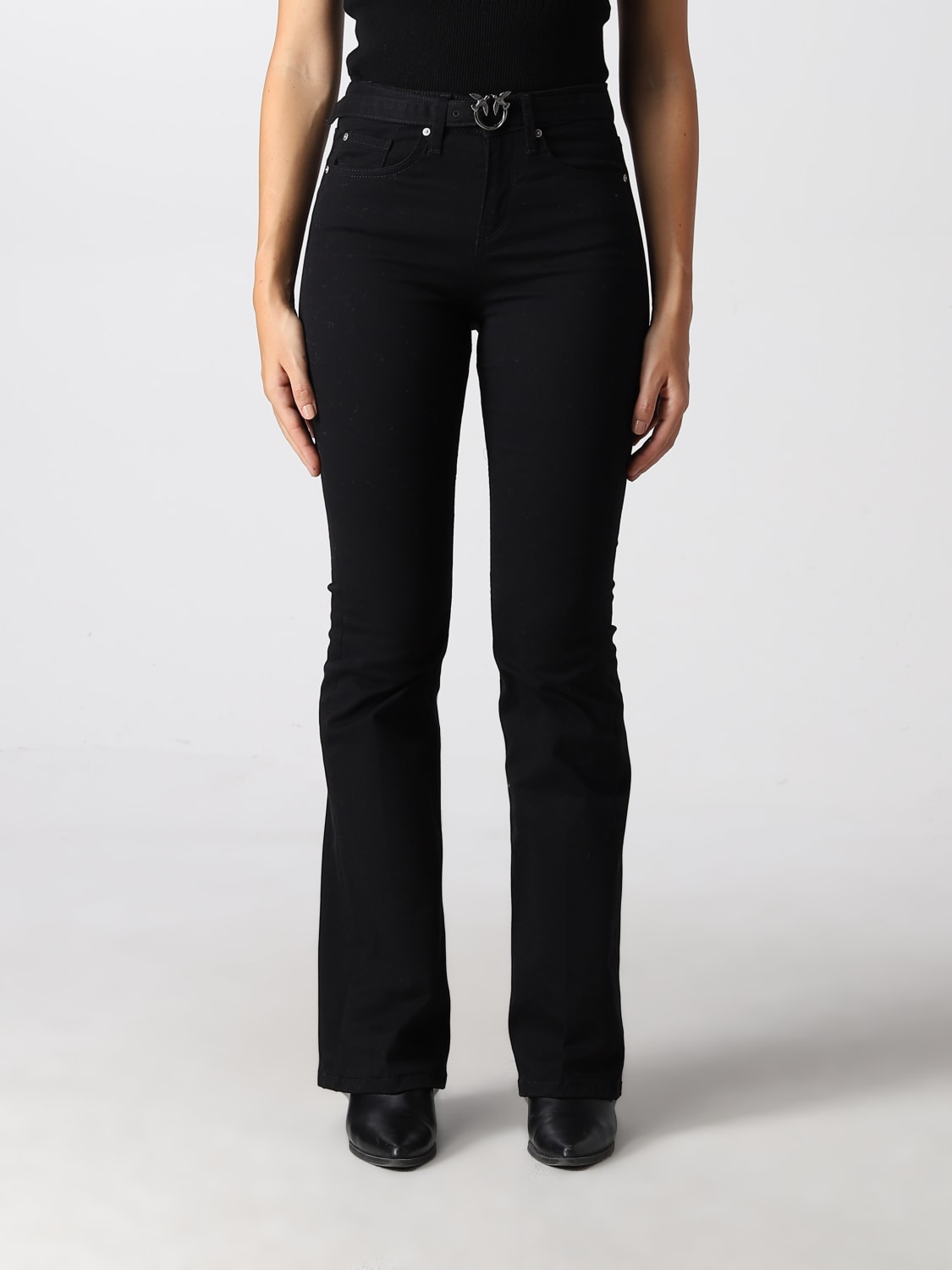 PINKO JEANS: Jeans women Pinko, Black - Img 1