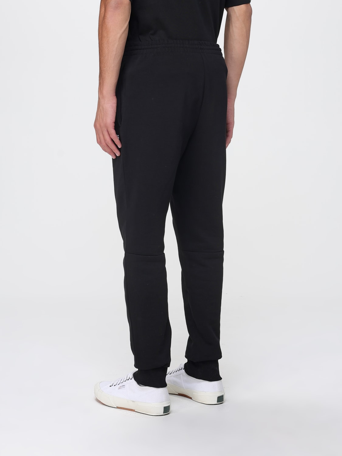 LACOSTE PANTS: Pants men Lacoste, Black - Img 2