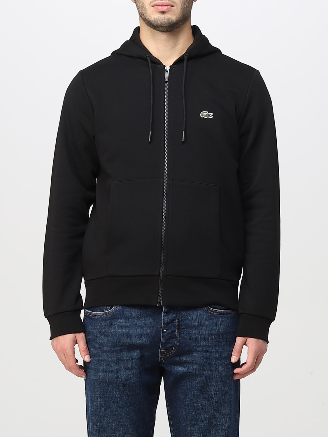 LACOSTE SWEATSHIRT: Sweater men Lacoste, Black - Img 1