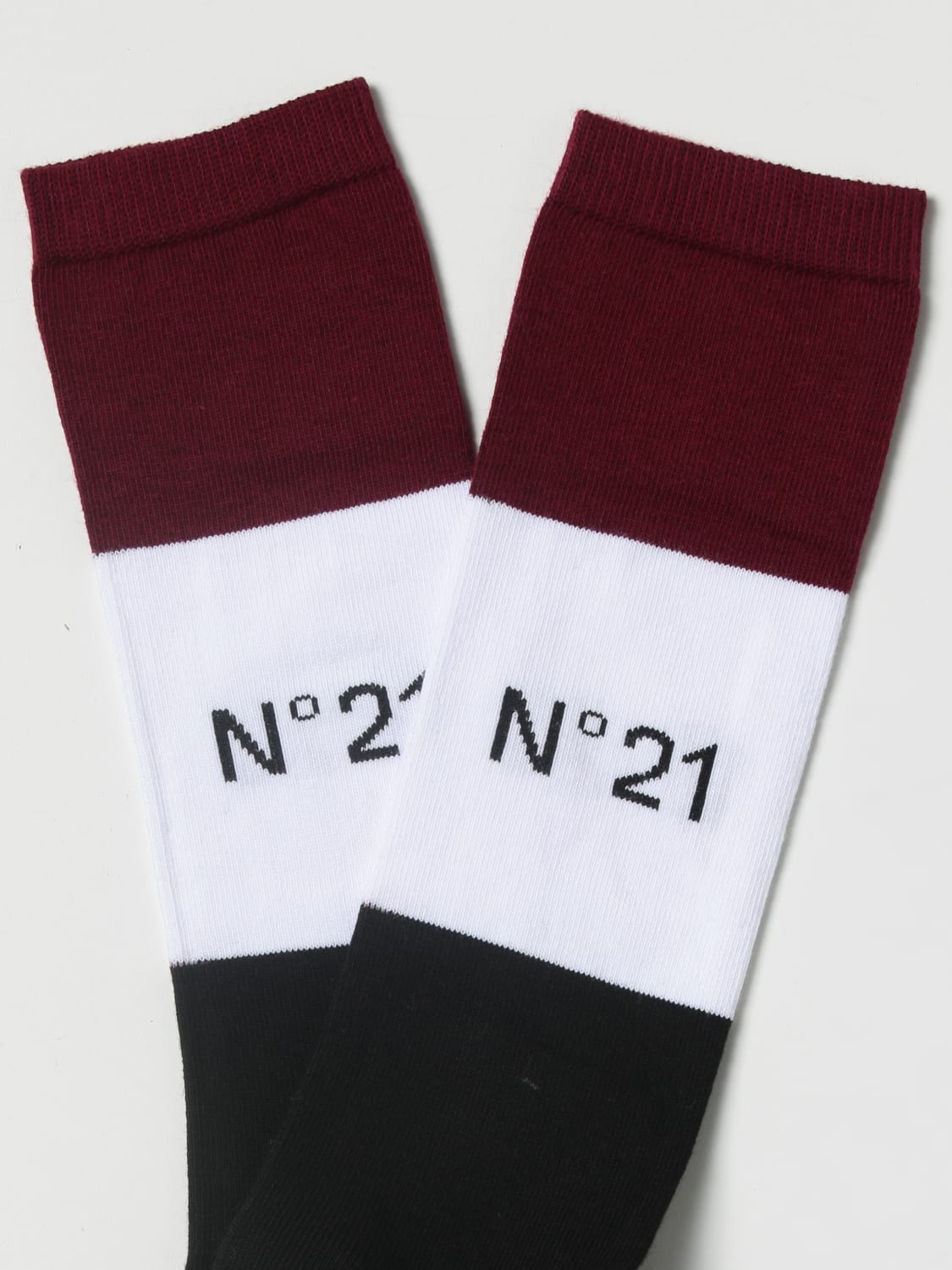 N° 21 SOCKS: Girls' socks kids N° 21, Black - Img 2