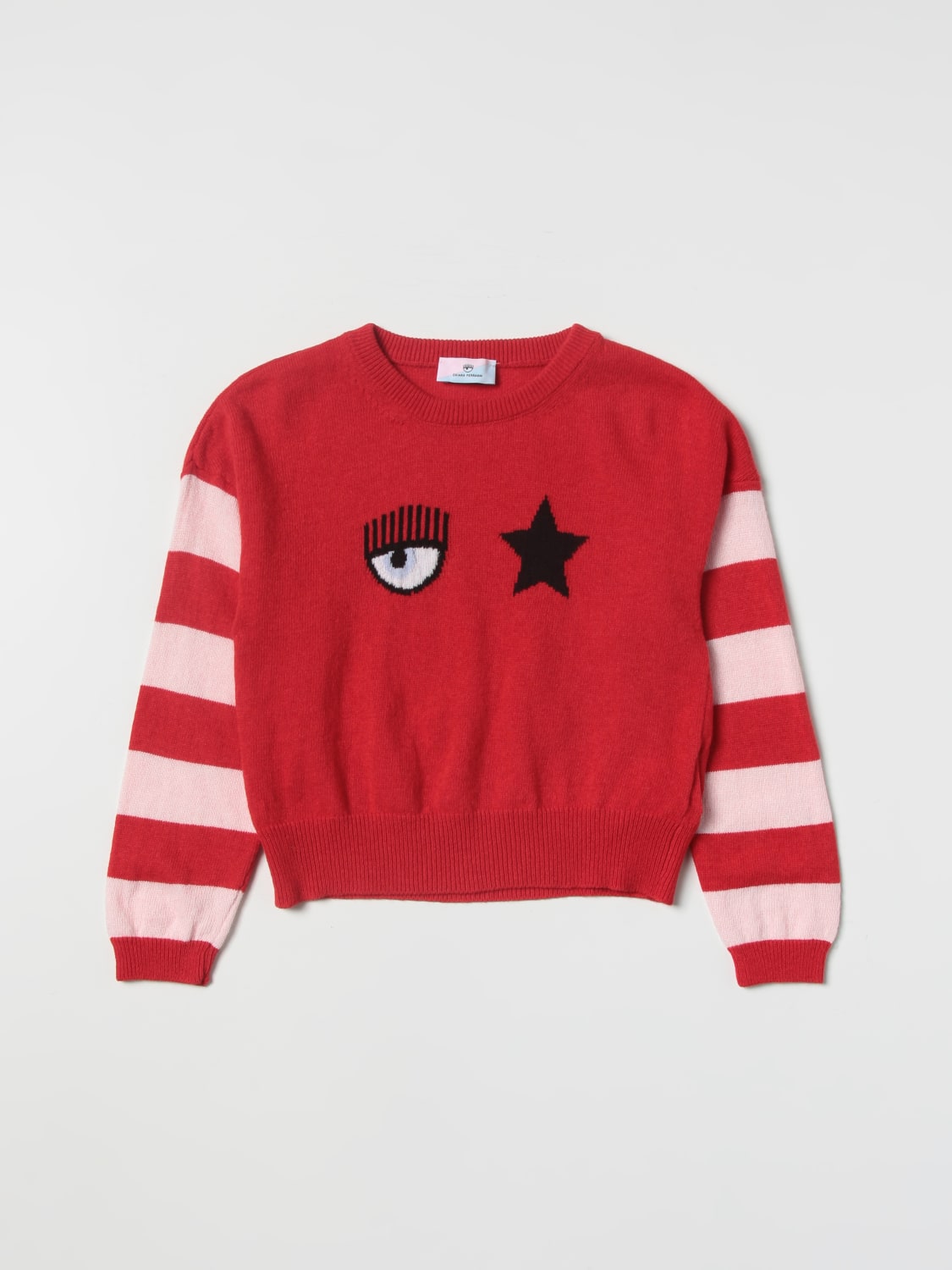 CHIARA FERRAGNI SWEATER: Sweater kids Chiara Ferragni, Red - Img 1