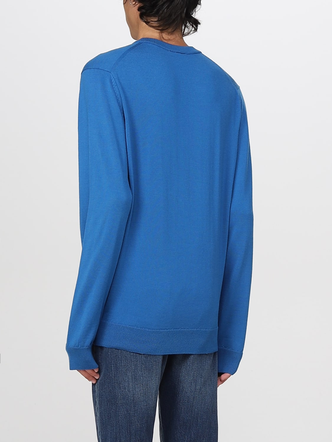 LACOSTE MAGLIA: Maglia Lacoste di lana Merino, Azzurro - Img 2