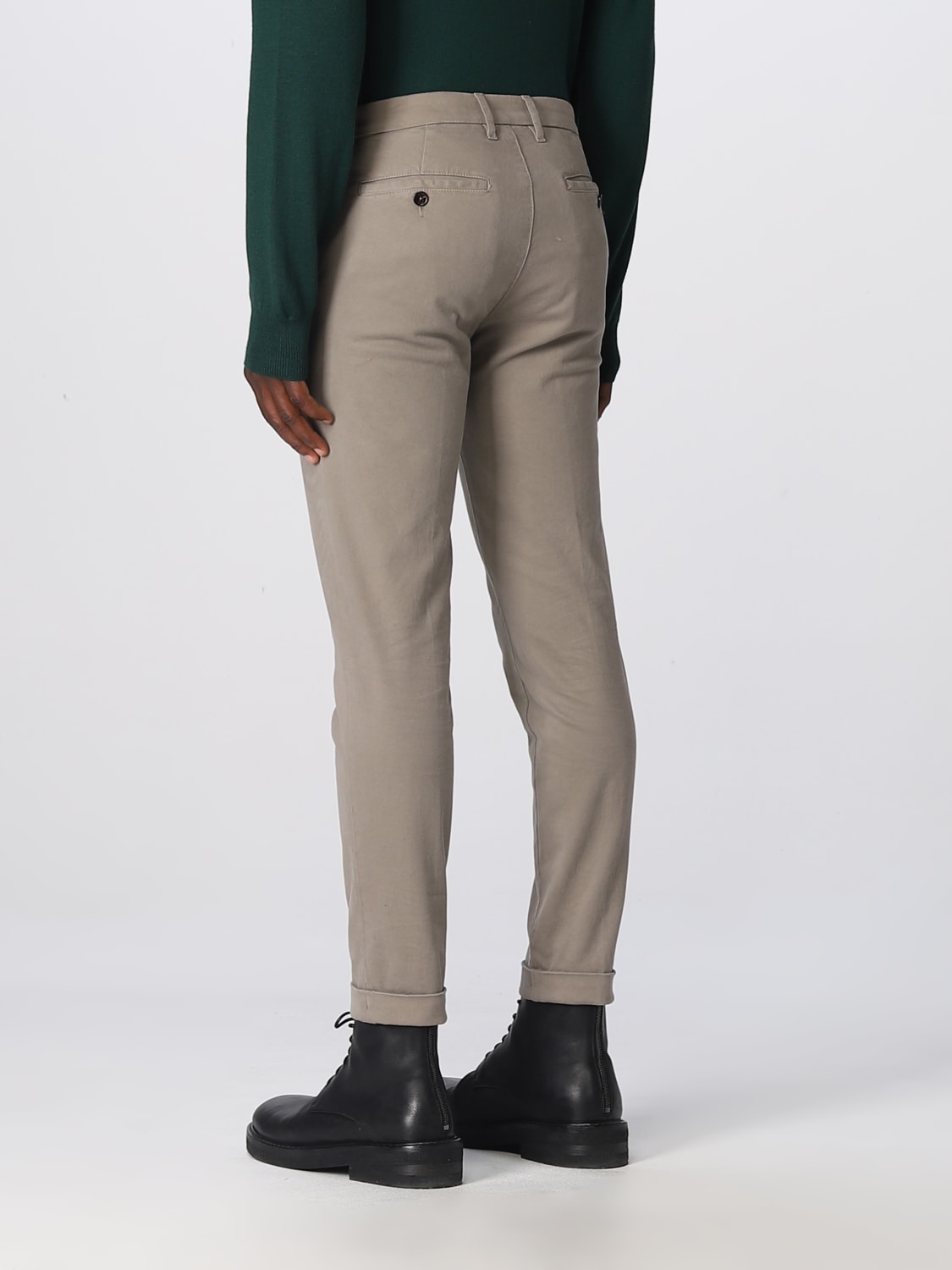 FAY PANTS: Pants men Fay, Mud - Img 3