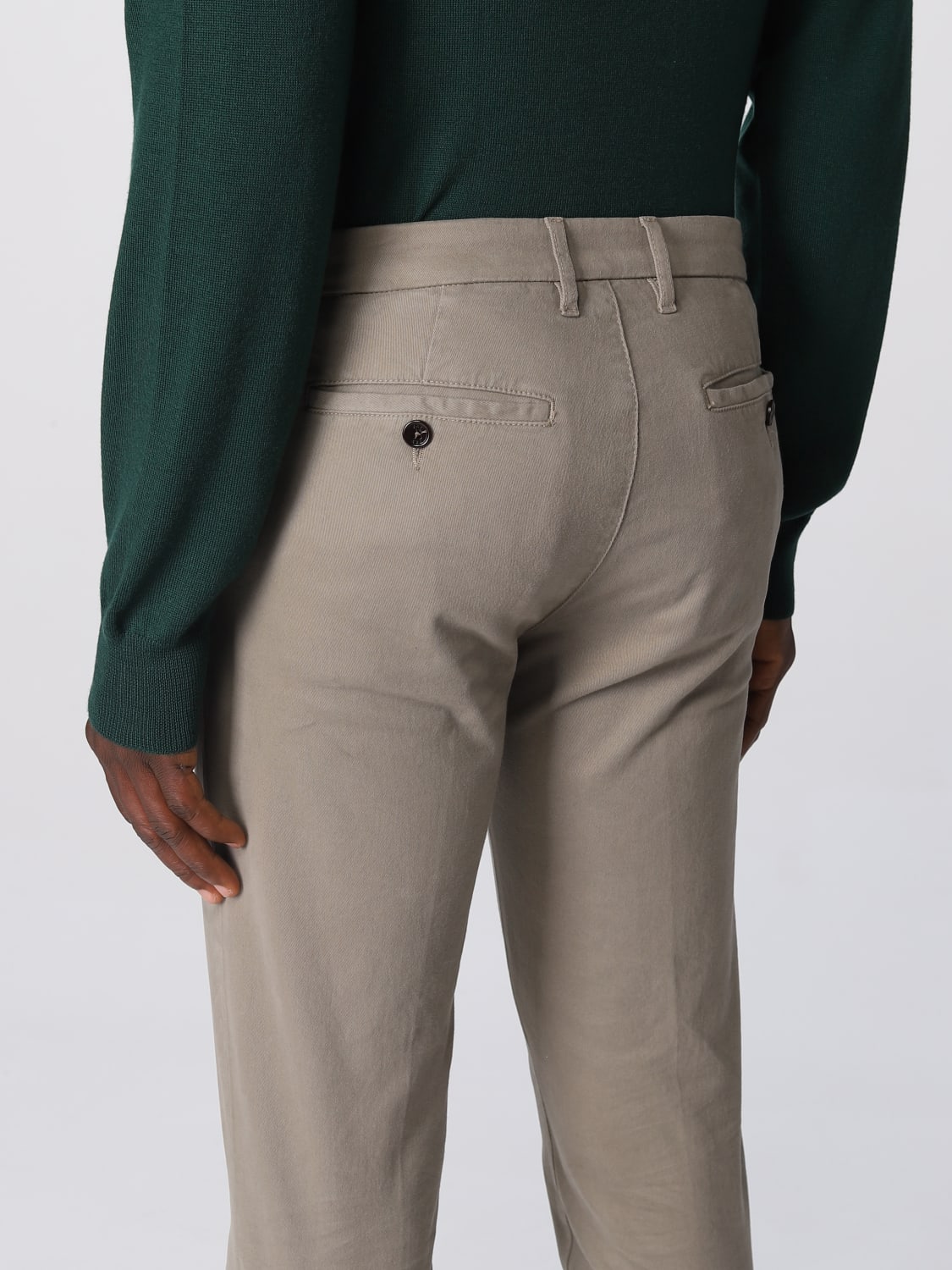 FAY PANTS: Pants men Fay, Mud - Img 4