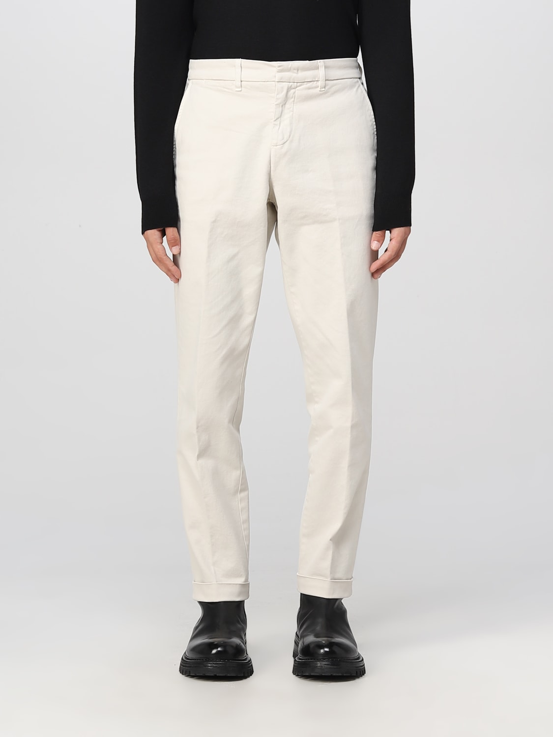 FAY PANTS: Pants men Fay, Yellow Cream - Img 1