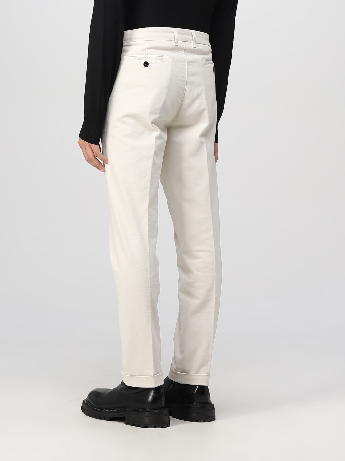 FAY PANTS: Pants men Fay, Yellow Cream - Img 2