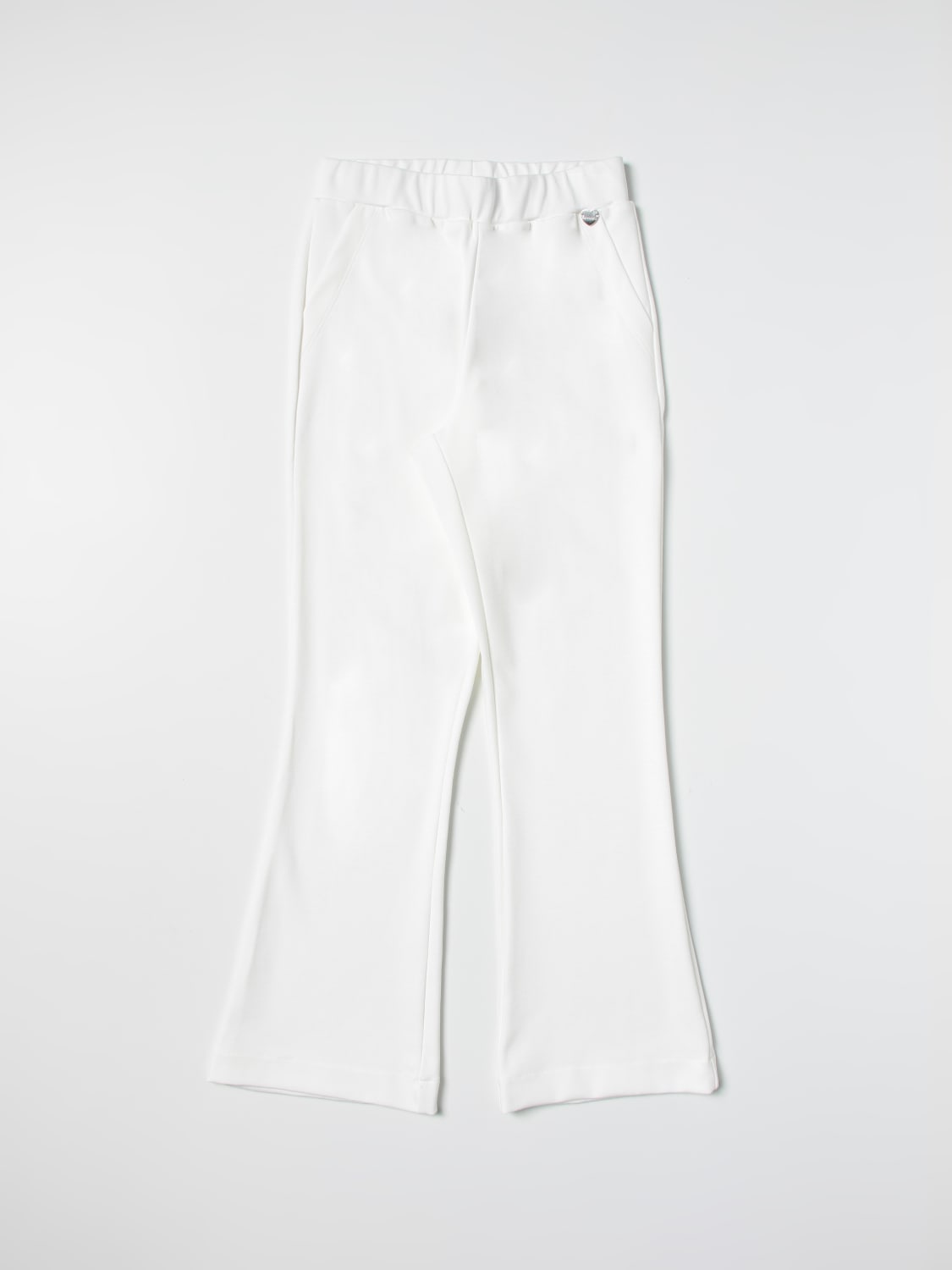 MONNALISA PANTS: Pants kids Monnalisa, White - Img 1