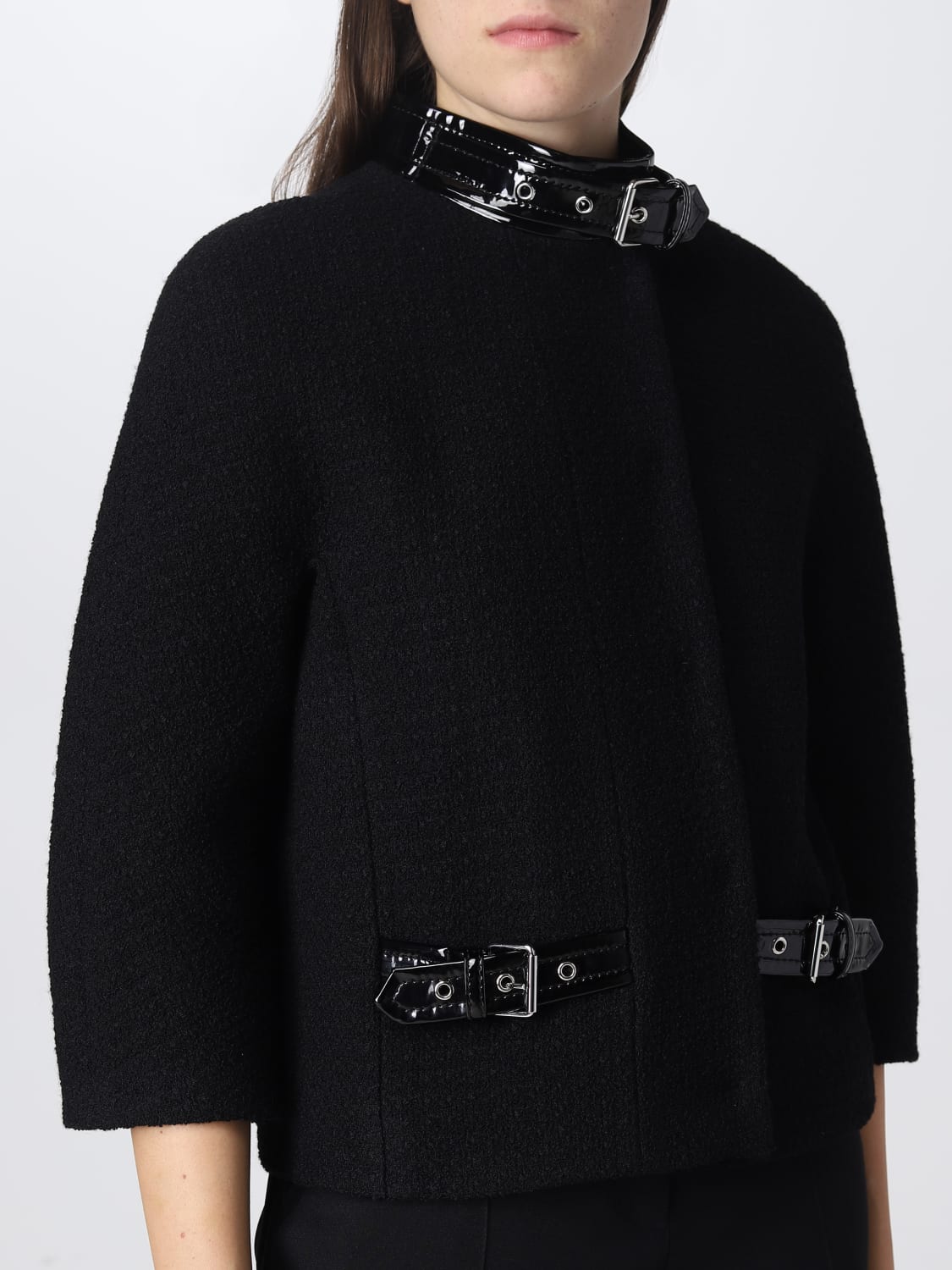 Moschino Couture Outlet: Jacket women - Black | Moschino