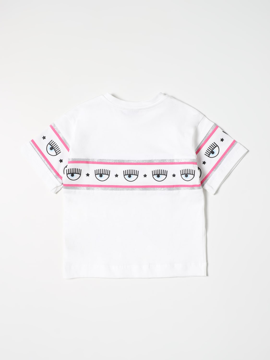 CHIARA FERRAGNI CAMISETA: Camisetas niños Chiara Ferragni, Blanco - Img 2