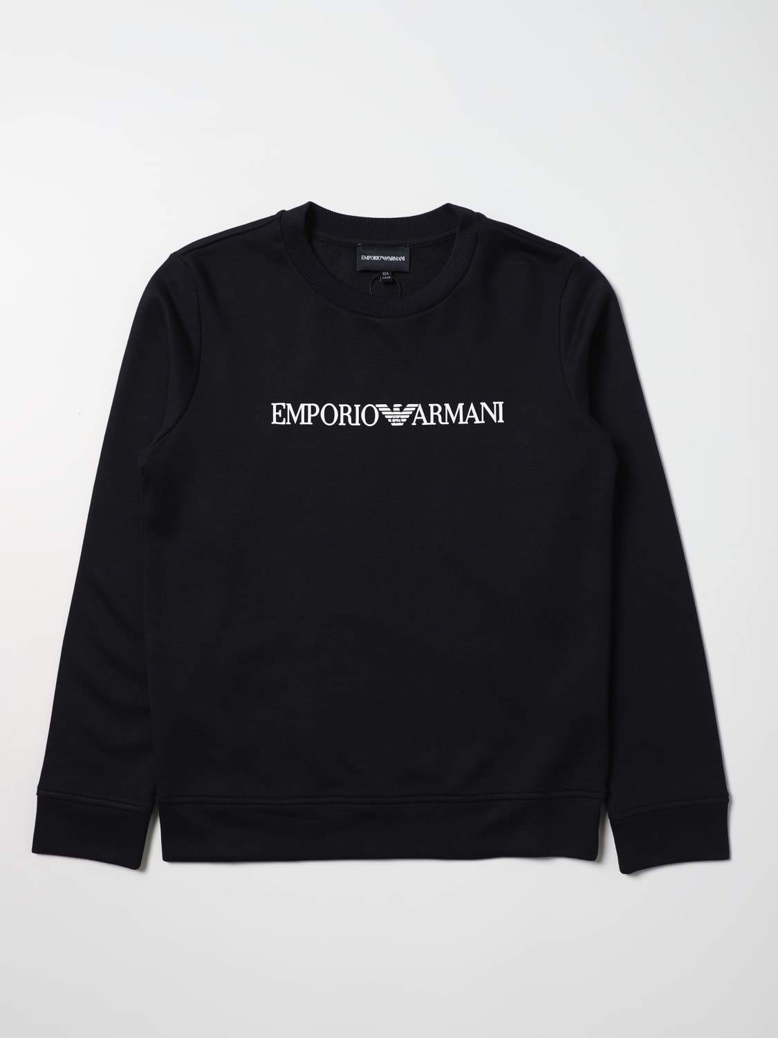 EMPORIO ARMANI PULLOVER: Emporio Armani Mädchen Pullover, Blau - Img 1