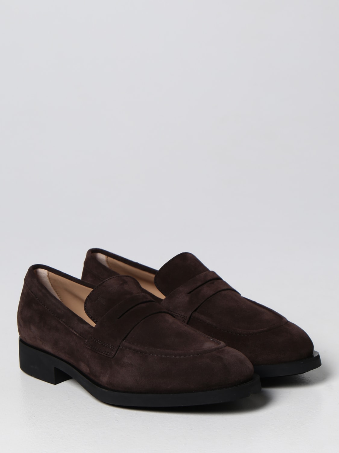 TOD'S MOCASINES: Mocasines hombre Tod's, Marrón Oscuro - Img 2