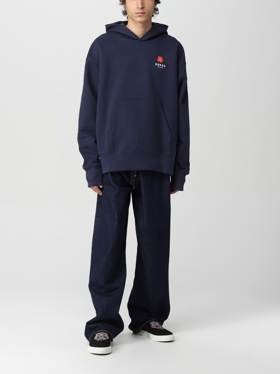 KENZO 卫衣: 卫衣 男士 Kenzo, 蓝色 - Img 2