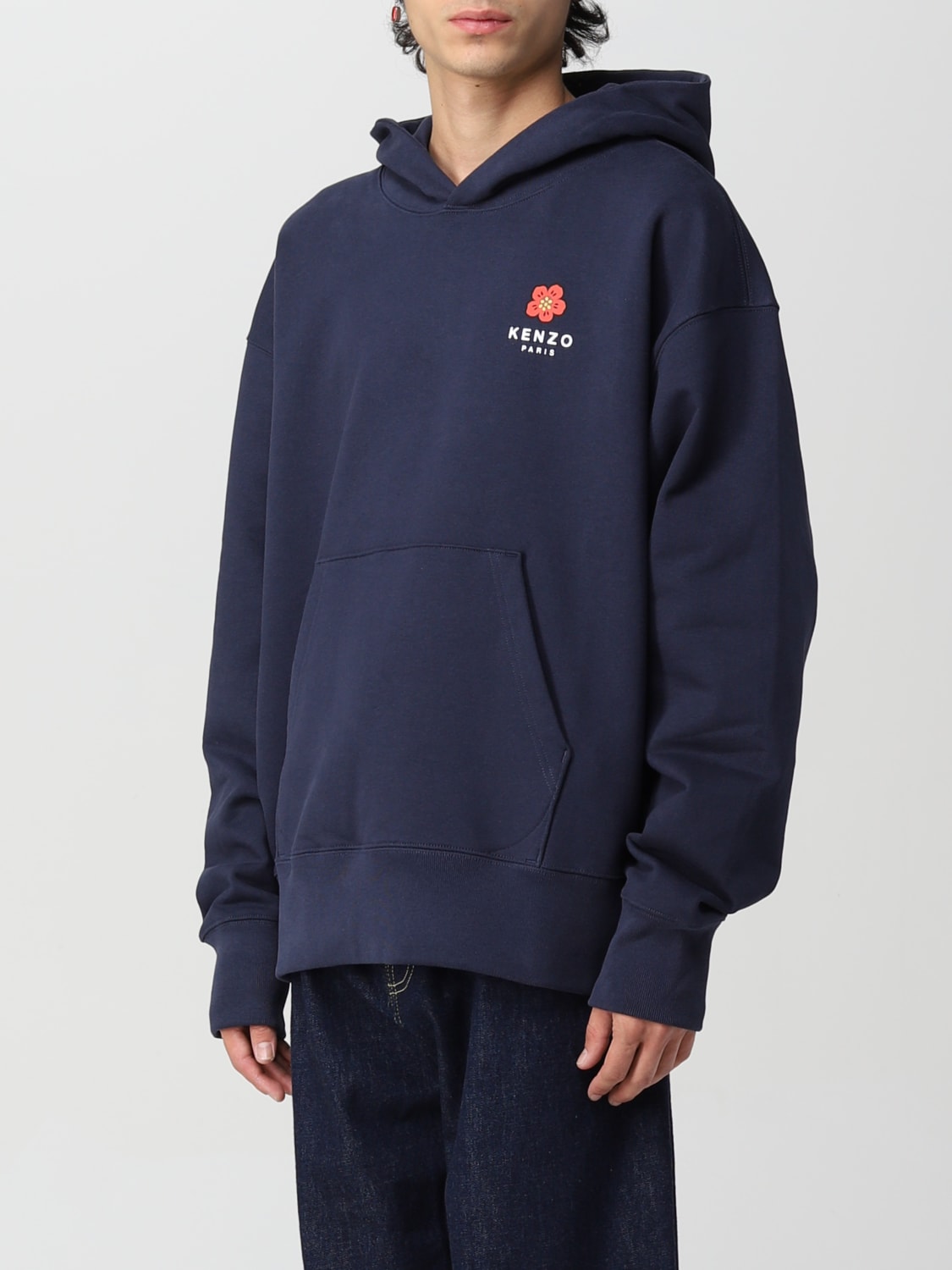 KENZO 卫衣: 卫衣 男士 Kenzo, 蓝色 - Img 4