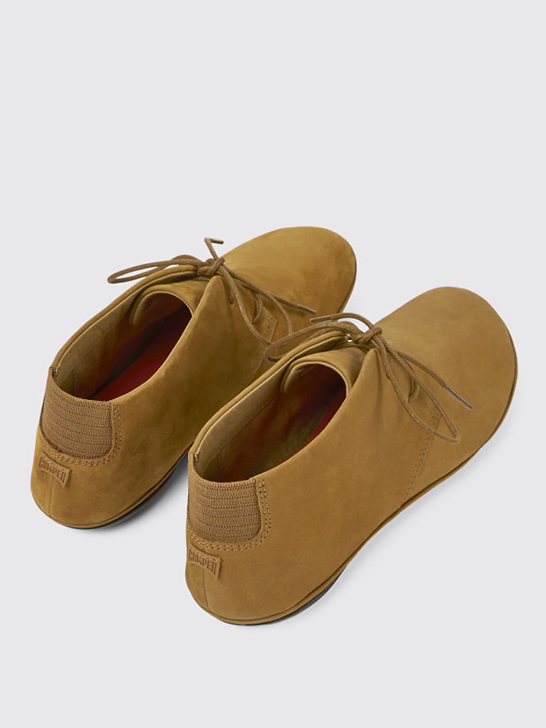 ローファー・オックスフォード CAMPER Woman Oxford shoes Brown K400221-030 RIGHT 0 Camper Outlet: Flat booties women - Brown | Camper oxford