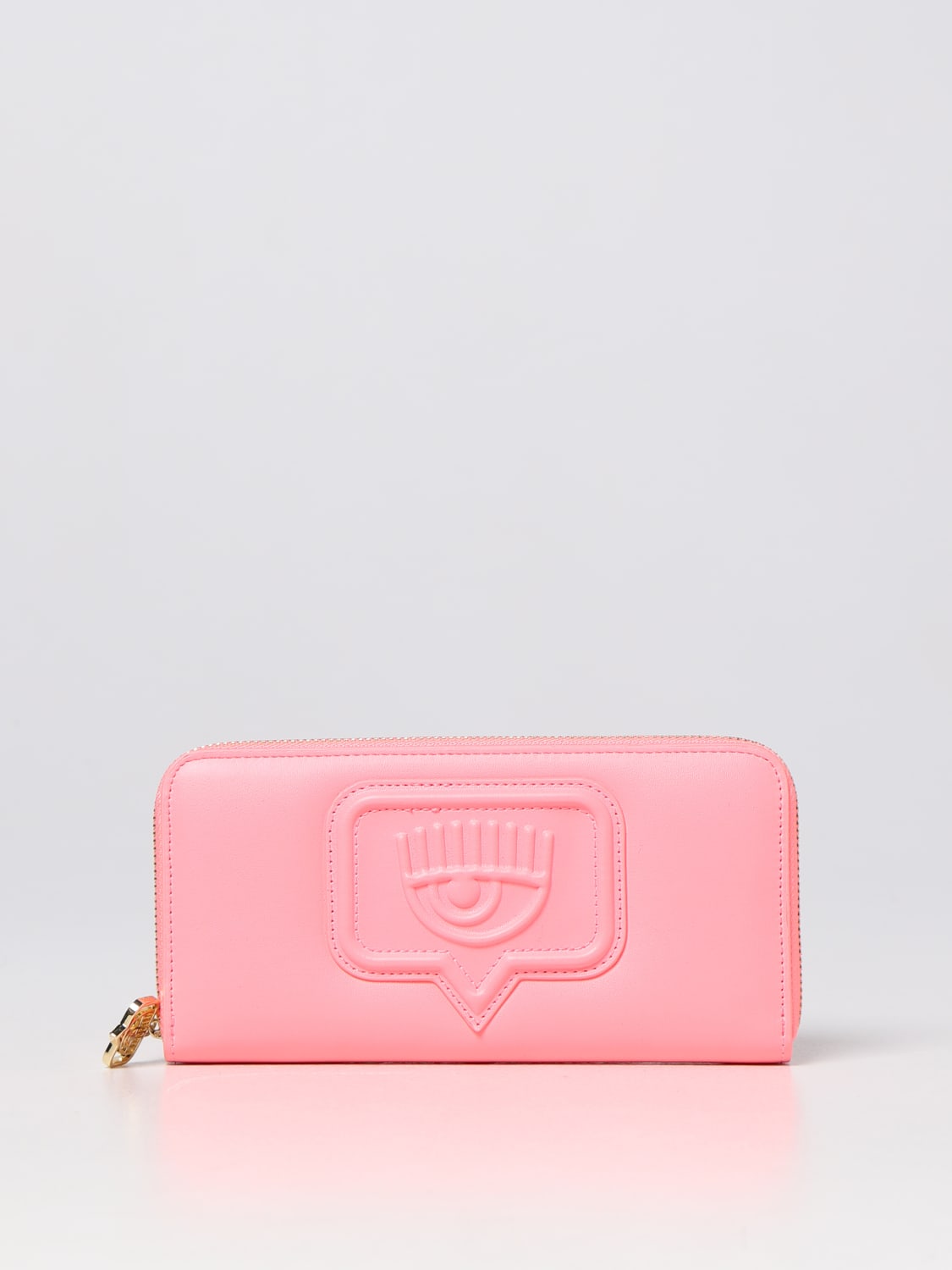 CHIARA FERRAGNI МИНИ-СУМКА: Кошелек Женское Chiara Ferragni, Лососевый - Img 1