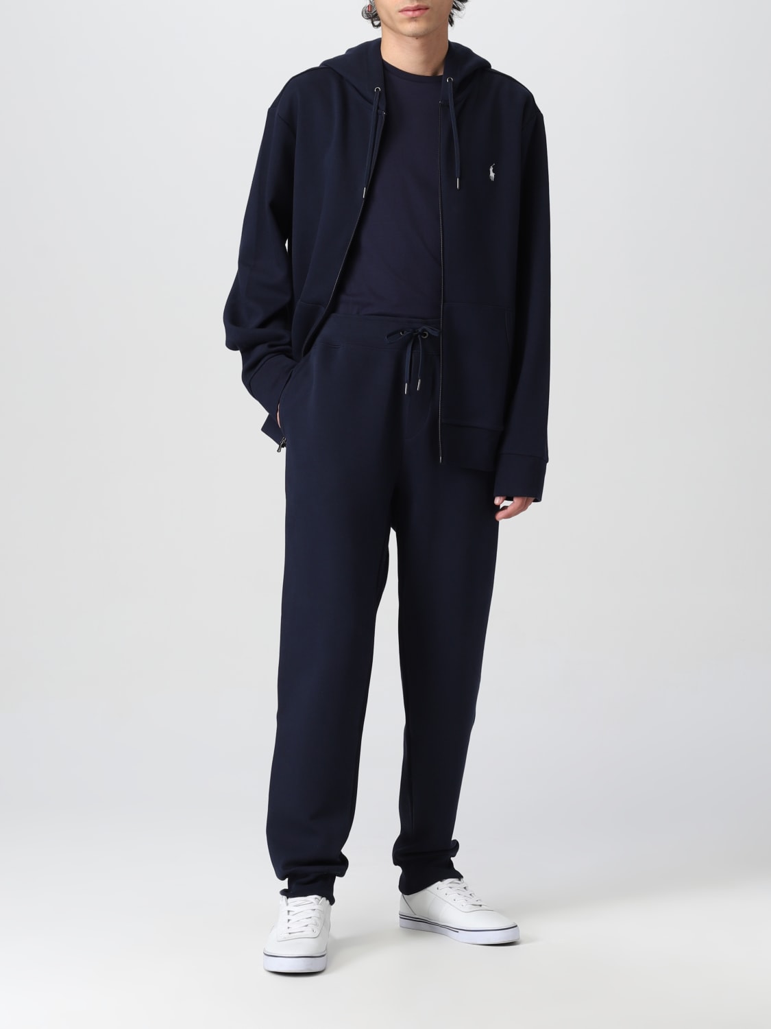 POLO RALPH LAUREN HOSE: Polo Ralph Lauren Herren Sweatshirt, Navy - Img 2