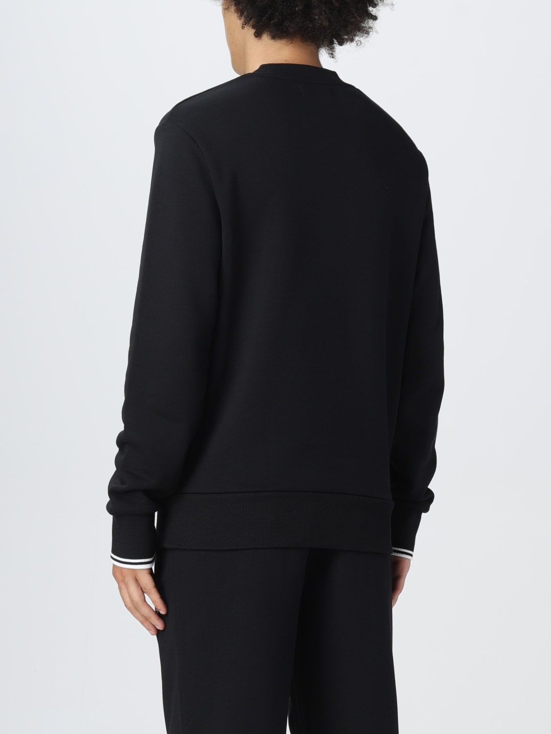 FRED PERRY SWEATSHIRT: Sweatshirt men Fred Perry, Black - Img 2