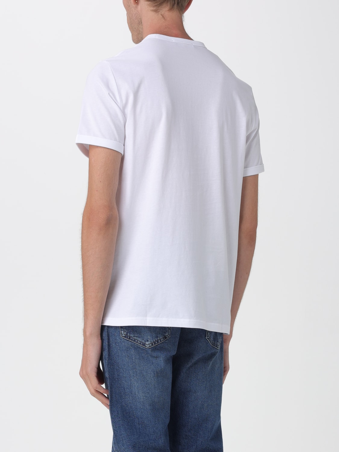 FRED PERRY T-SHIRT: T-shirt men Fred Perry, White - Img 2