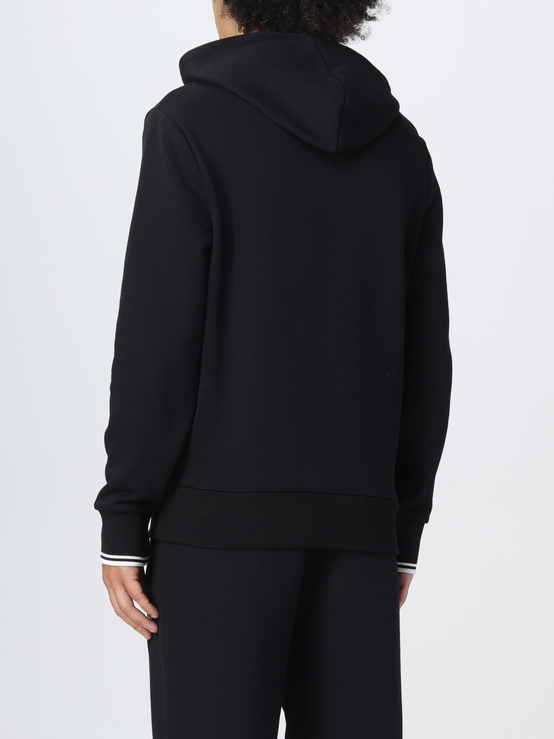 FRED PERRY 卫衣: 卫衣 男士 Fred Perry, 黑色 - Img 2